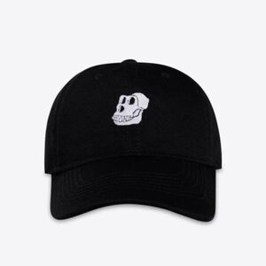 Bored Ape Yacht Club BAYC LOGO DAD HAT - WHITE